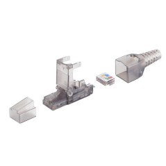 MicroConnect Tool-free RJ45 CAT6A Connector KON521TL - Easy Installation, High Performance